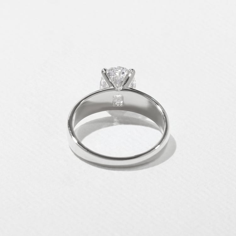Nova Oval in 18k White Gold – view 4
