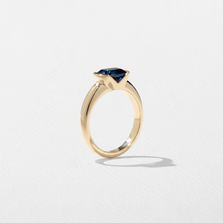 Esme Sapphire Cushion 1.96ct Blue Cushion Sapphire