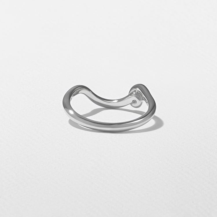 Twist in 14k White Gold – view 3
