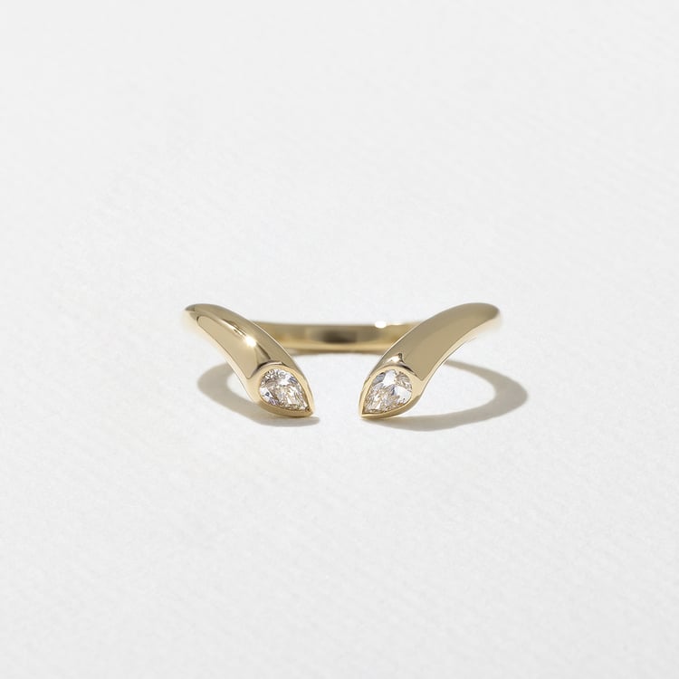 River in 18k Yellow Gold
