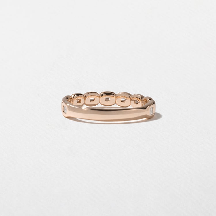 Pebble in 14k Rose Gold – view 3
