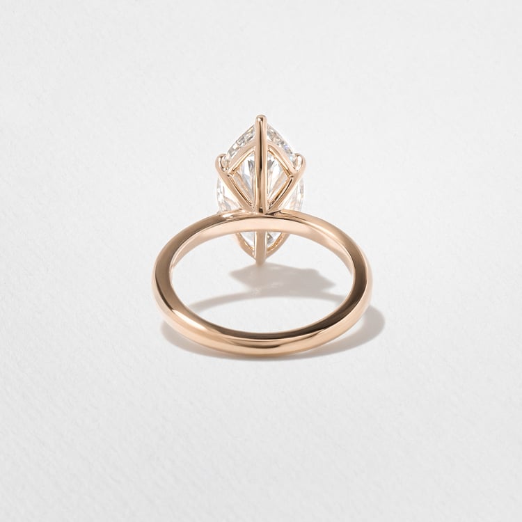 Grace Marquise in 14k Rose Gold – view 4
