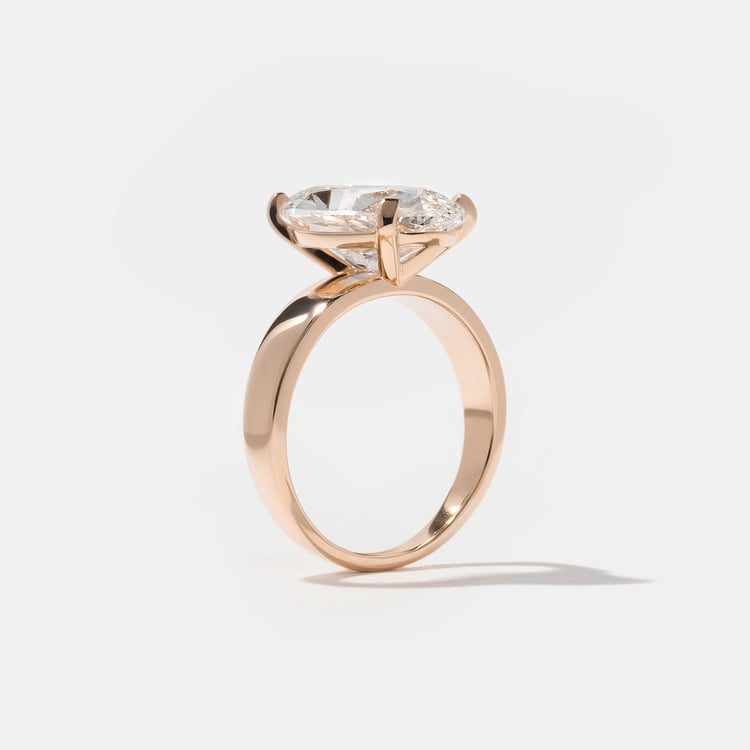 Nova Antique Oval in 14k Rose Gold – view 5