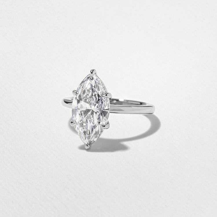 Grace Marquise in 18k White Gold – view 2