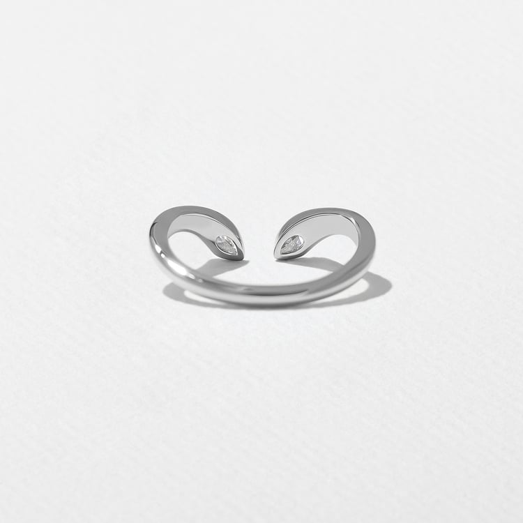 River in 14k White Gold – view 3