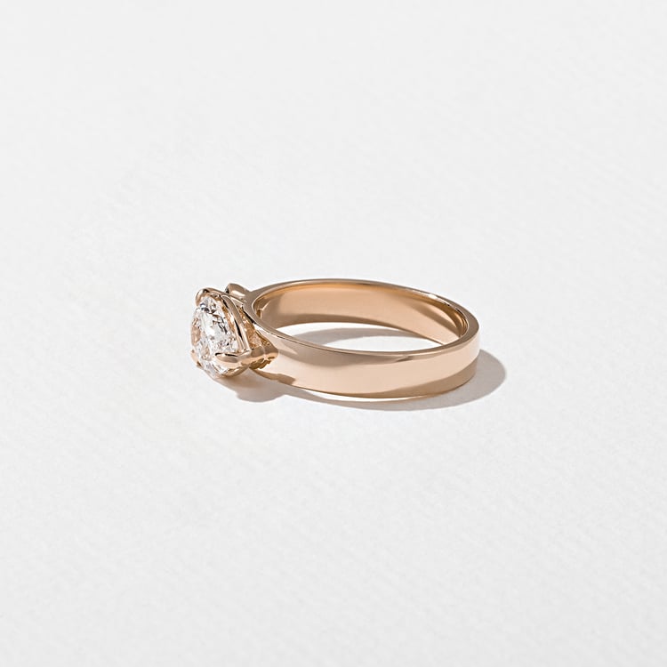 Henri Pear in 14k Rose Gold – view 3