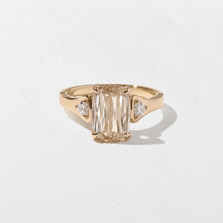 Cleo Champagne Diamond in 14k Yellow Gold