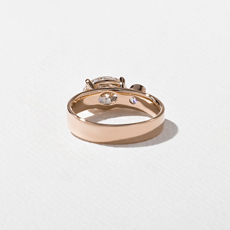 Henri Oval in 14k Rose Gold – view 4