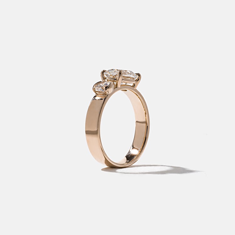 Henri Oval in 14k Rose Gold – view 5