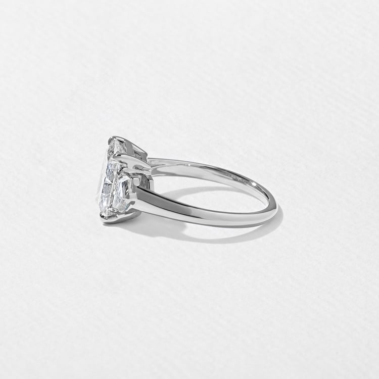 Blair Radiant in 14k White Gold – view 3