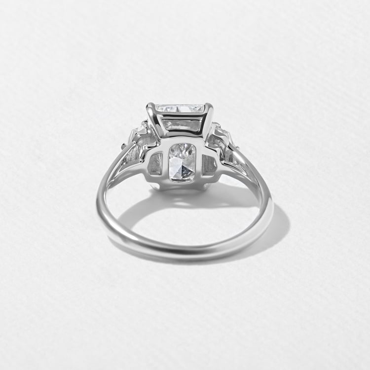 Blair Radiant in 14k White Gold – view 4