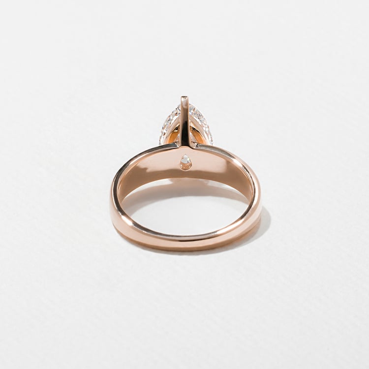 Nova Pear in 14k Rose Gold – view 4