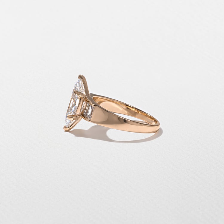 Nova Marquise in 14k Rose Gold – view 3