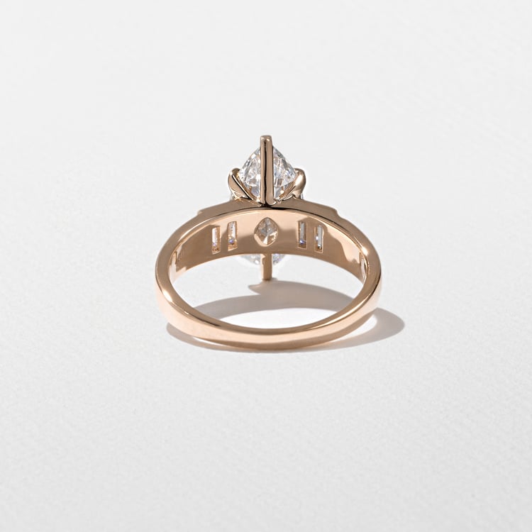 Nova Marquise in 14k Rose Gold – view 4