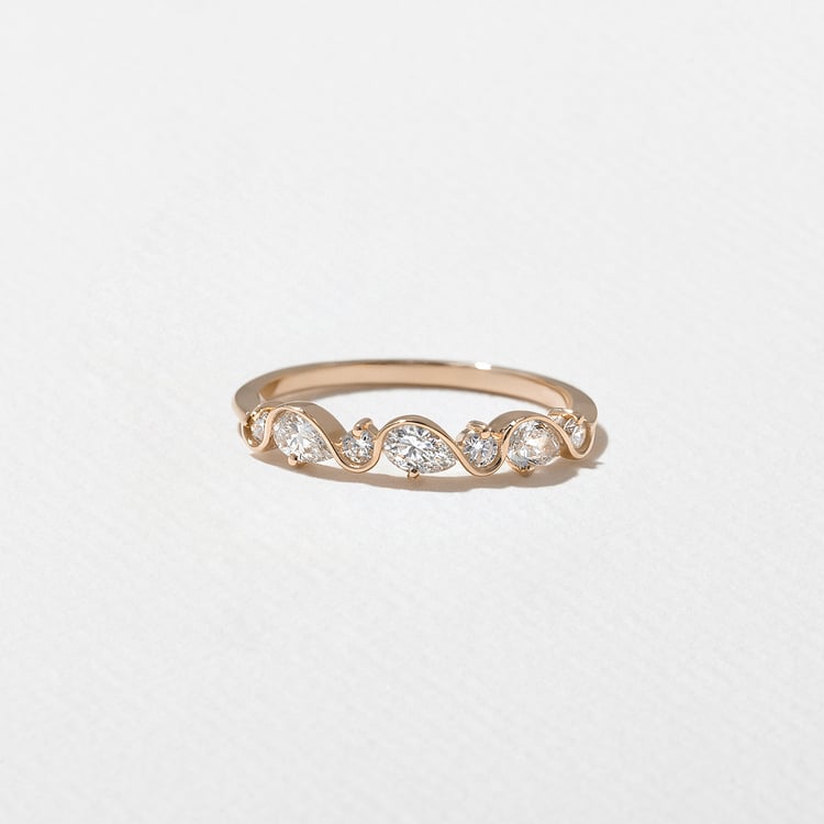 Tidal in 14k Rose Gold