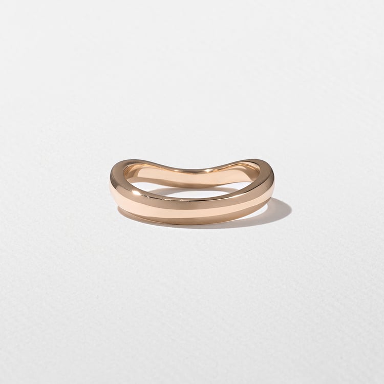 Swan in 14k Rose Gold – view 3