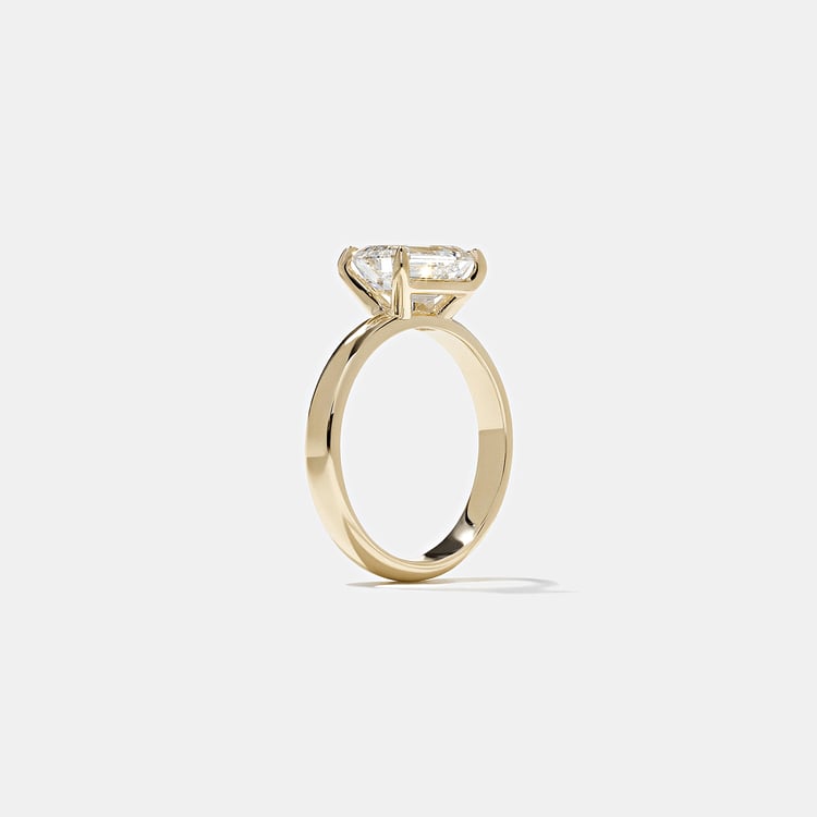 James Emerald-Cut in 14k Yellow Gold – view 5