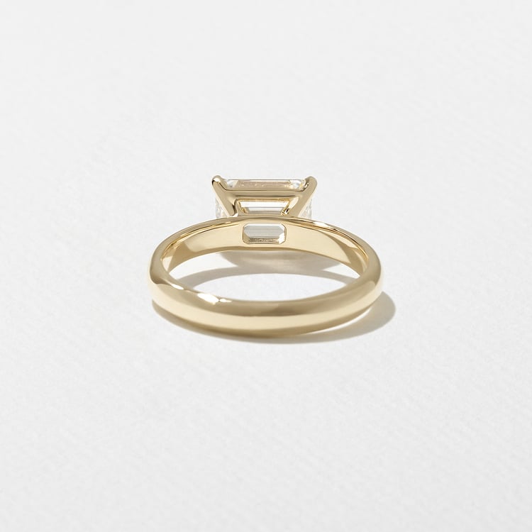 James Emerald-Cut in 14k Yellow Gold – view 4