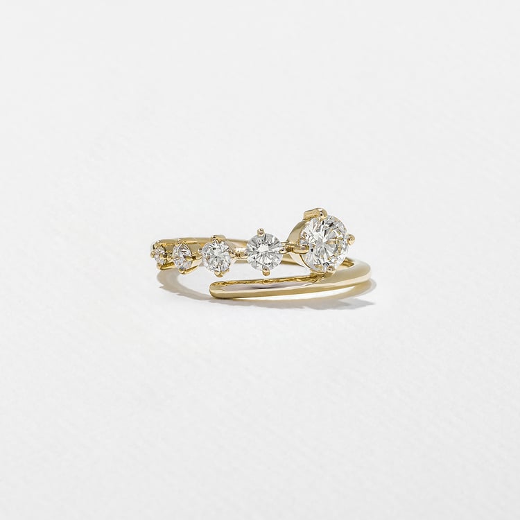 Ripple in 18k Yellow Gold