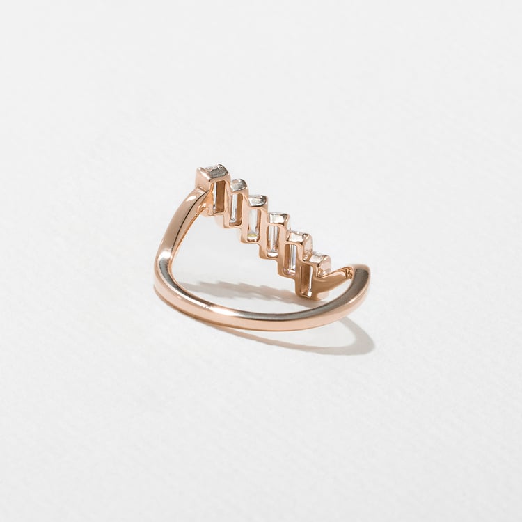 Maze in 14k Rose Gold – view 3