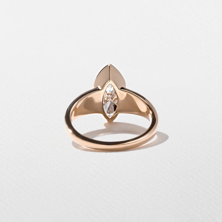 Lou Marquise in 14k Rose Gold – view 4