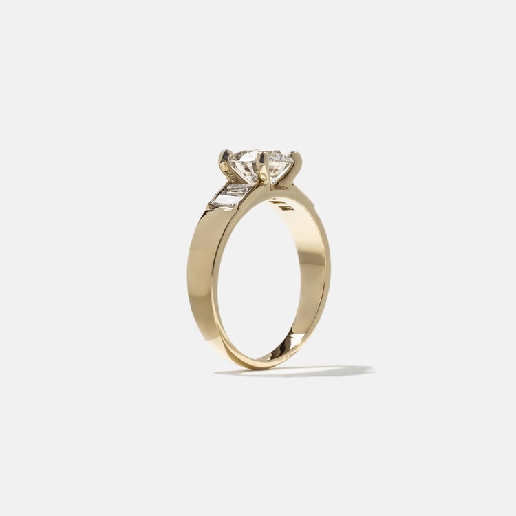 Nova Round in 18k Yellow Gold – view 5