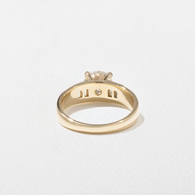 Nova Round in 18k Yellow Gold – view 4