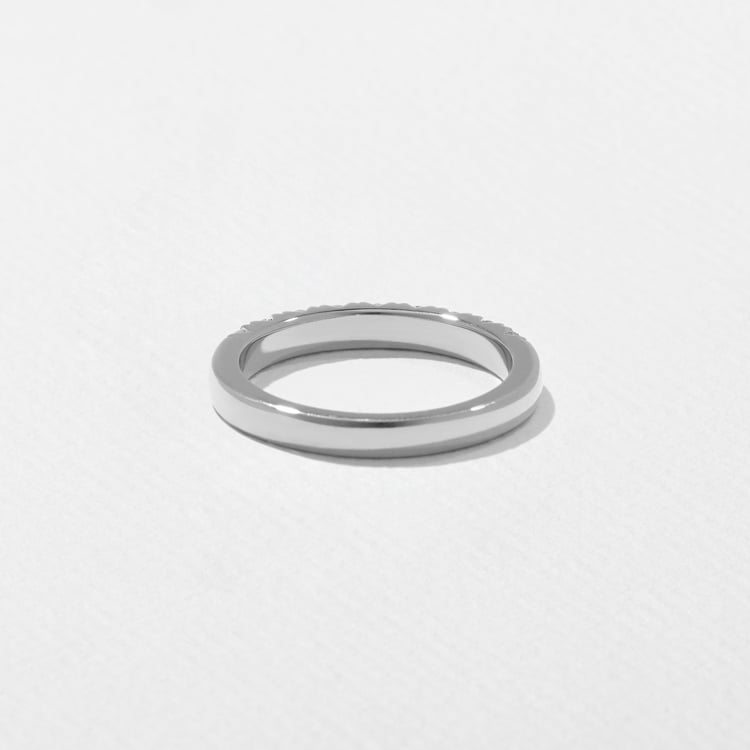 Camellia in 14k White Gold – view 3