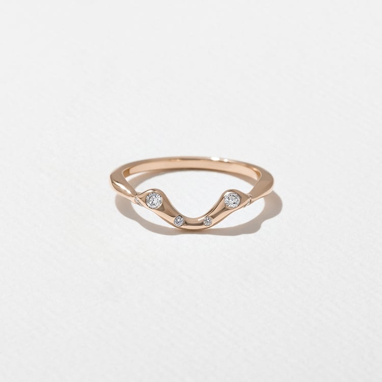 Lake in 14k Rose Gold