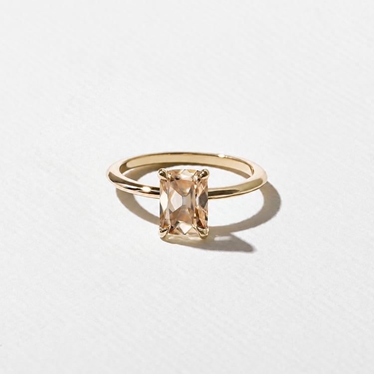 Grace Champagne Diamond in 18k Yellow Gold – view 2