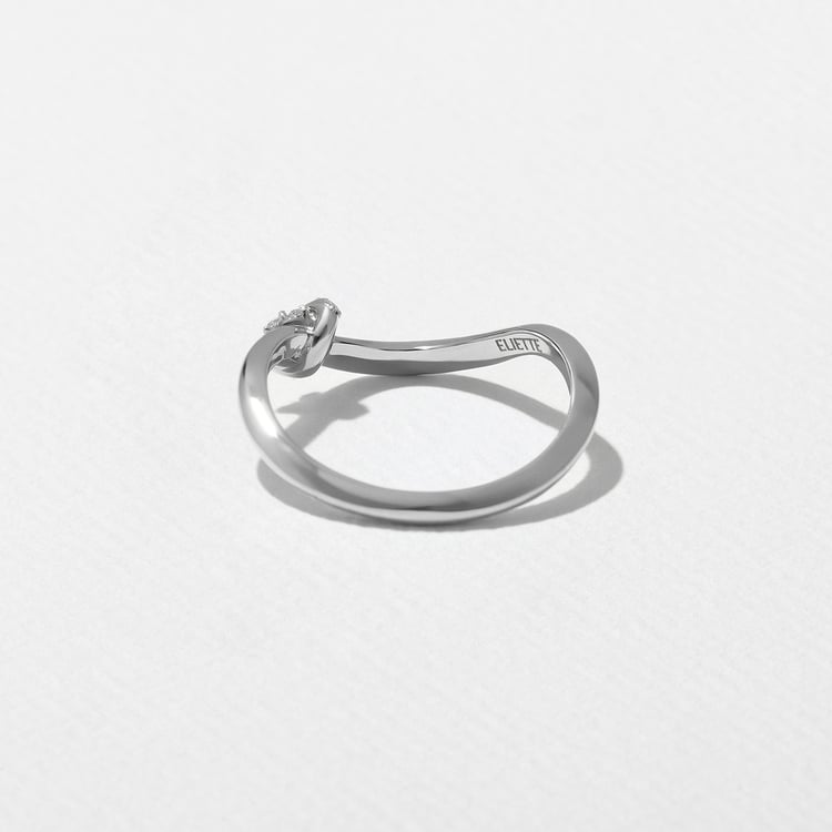 Knot in Platinum – view 4