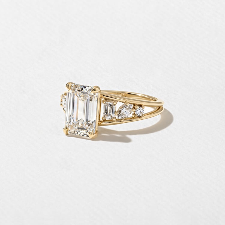 Marni Emerald-Cut Solitaire