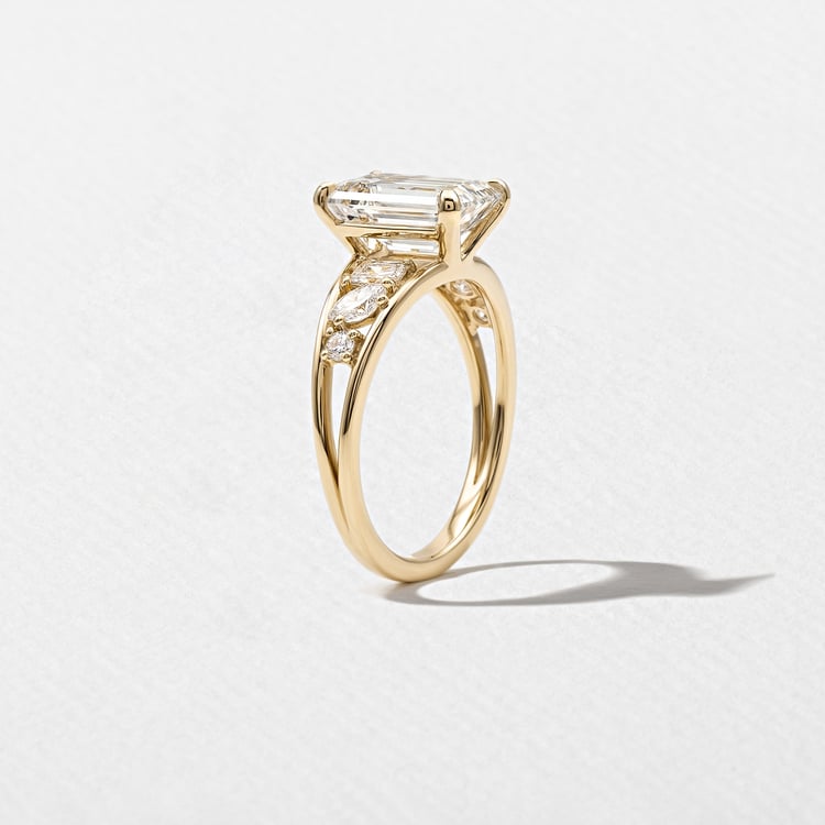 Marni Emerald-Cut Solitaire