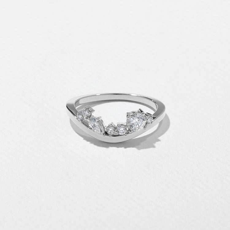 Bouquet in Platinum