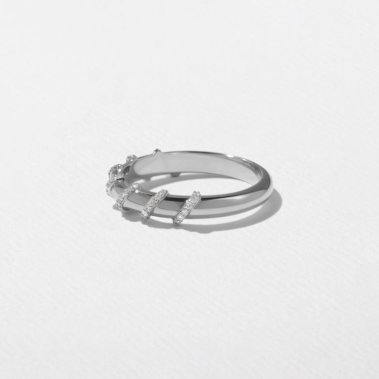 Diamond Rope in Platinum – view 2