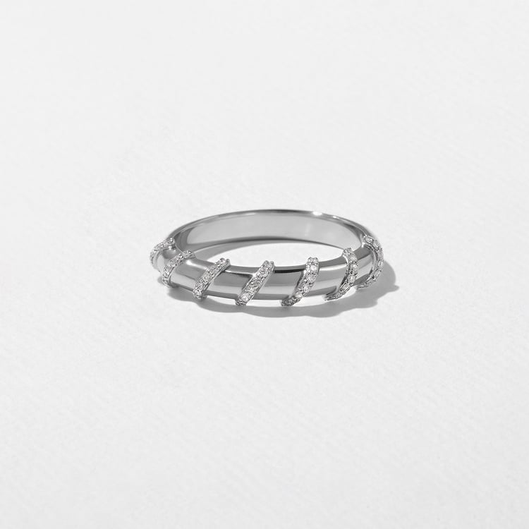 Diamond Rope in Platinum