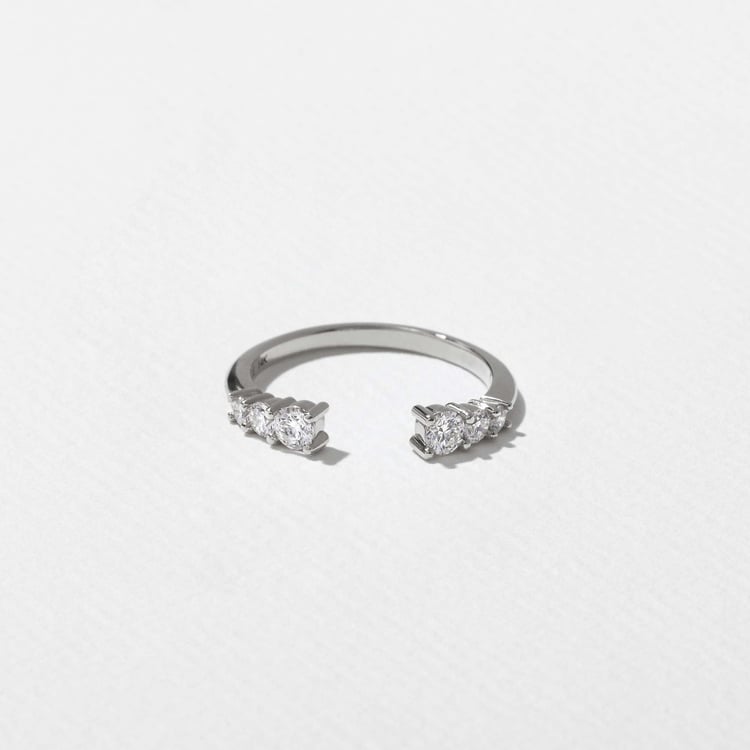 Wren in 14k White Gold