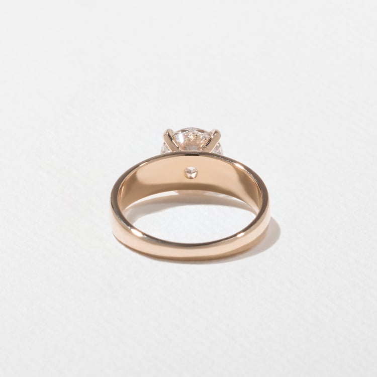 Nova Round in 14k Rose Gold – view 4