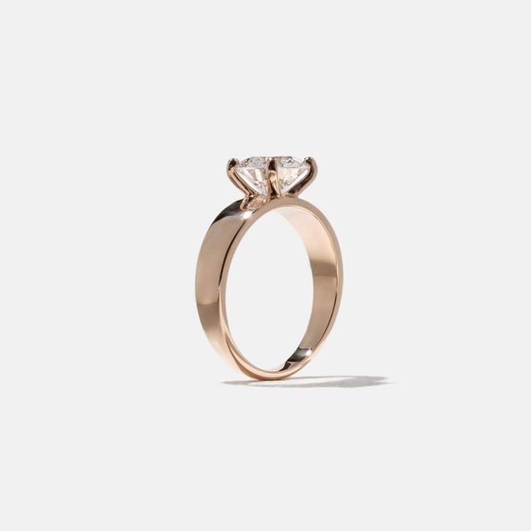Nova Round in 14k Rose Gold – view 5