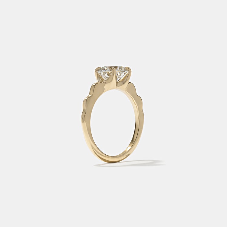 Sloan Round in 14k Yellow Gold – view 5
