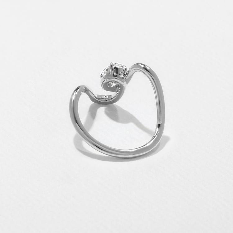 Sway in 18k White Gold – view 3