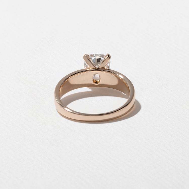 Nova Antique Cushion in 14k Rose Gold – view 4