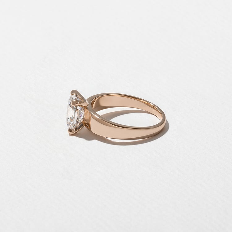 Nova Antique Cushion in 14k Rose Gold – view 3