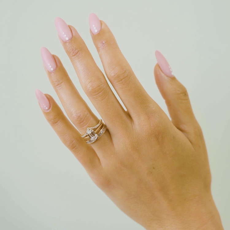 Iris Emerald-Cut Solitaire in 14k Yellow Gold – video thumbnail