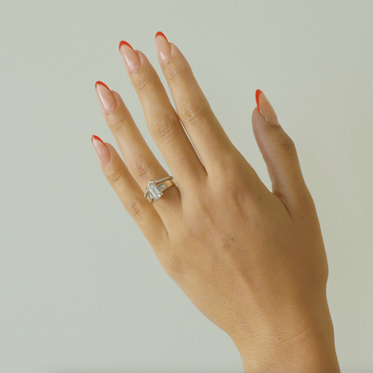 Nova Emerald-Cut in 14k Yellow Gold – video thumbnail