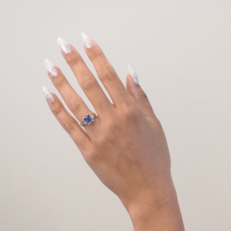 Nova Sapphire Emerald-Cut video preview