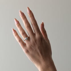 Skylar Round in 14k Yellow Gold – view 7 thumbnail