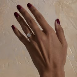 Trey Oval in 14k Yellow Gold – view 7 thumbnail