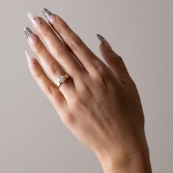 Reid Round in 14k Yellow Gold – view 6 thumbnail
