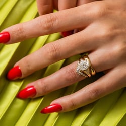 Cleo Cushion in 14k Yellow Gold – view 7 thumbnail